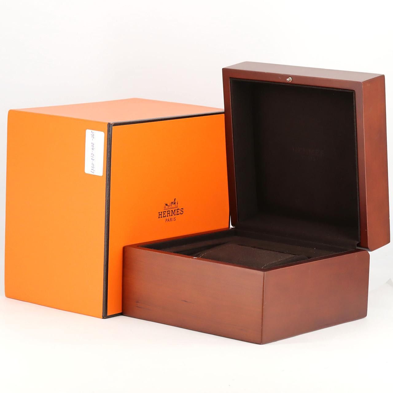 Hermes Hermes Hermes H Watch Pink Gold Crocodile skin Quartz HH1.174 DUTY FREE for USA Size ONE SIZE - 8 Thumbnail