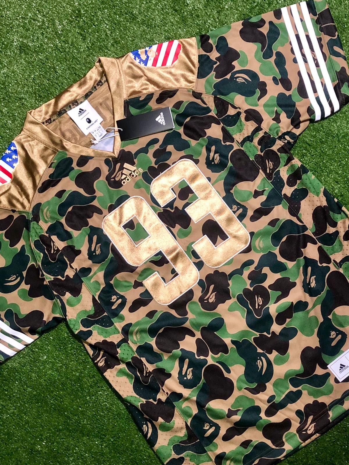 Bape x adidas hot sale sb jersey