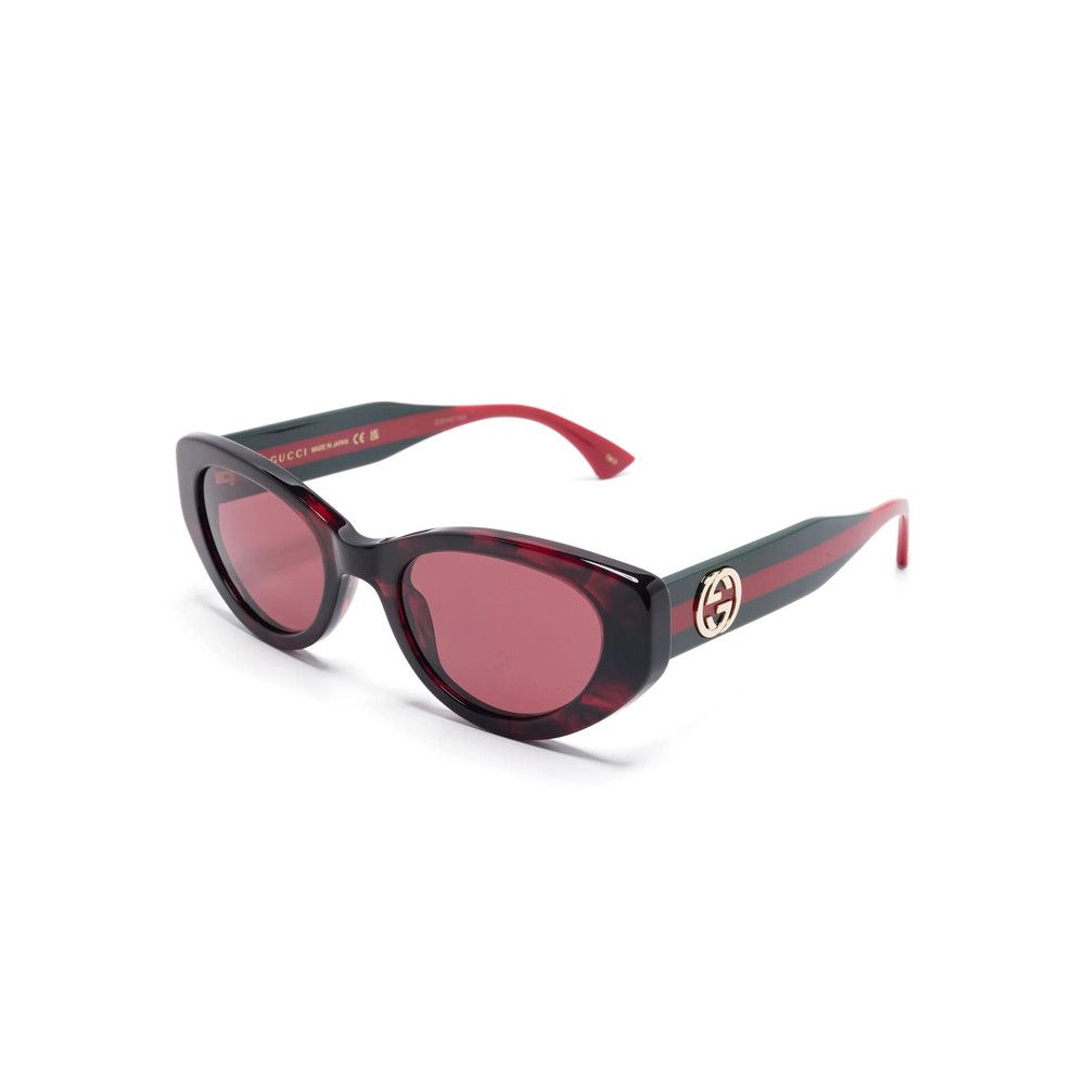 Gucci Gucci BROWN Sunglasses Size ONE SIZE - 4 Thumbnail