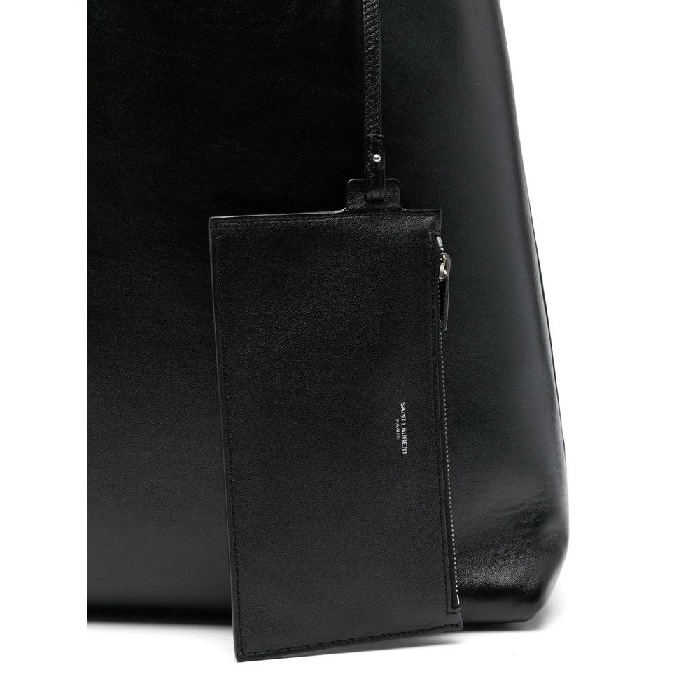 Saint Laurent Paris Saint Laurent BLACK Tote Bags Size ONE SIZE - 5 Thumbnail