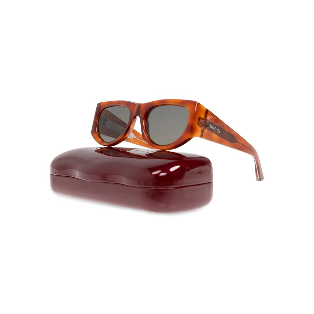Gucci Gucci BROWN Sunglasses Size ONE SIZE - 3 Thumbnail