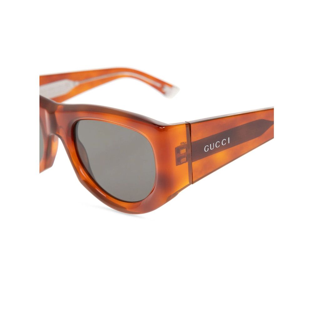 Gucci Gucci BROWN Sunglasses Size ONE SIZE - 2 Thumbnail