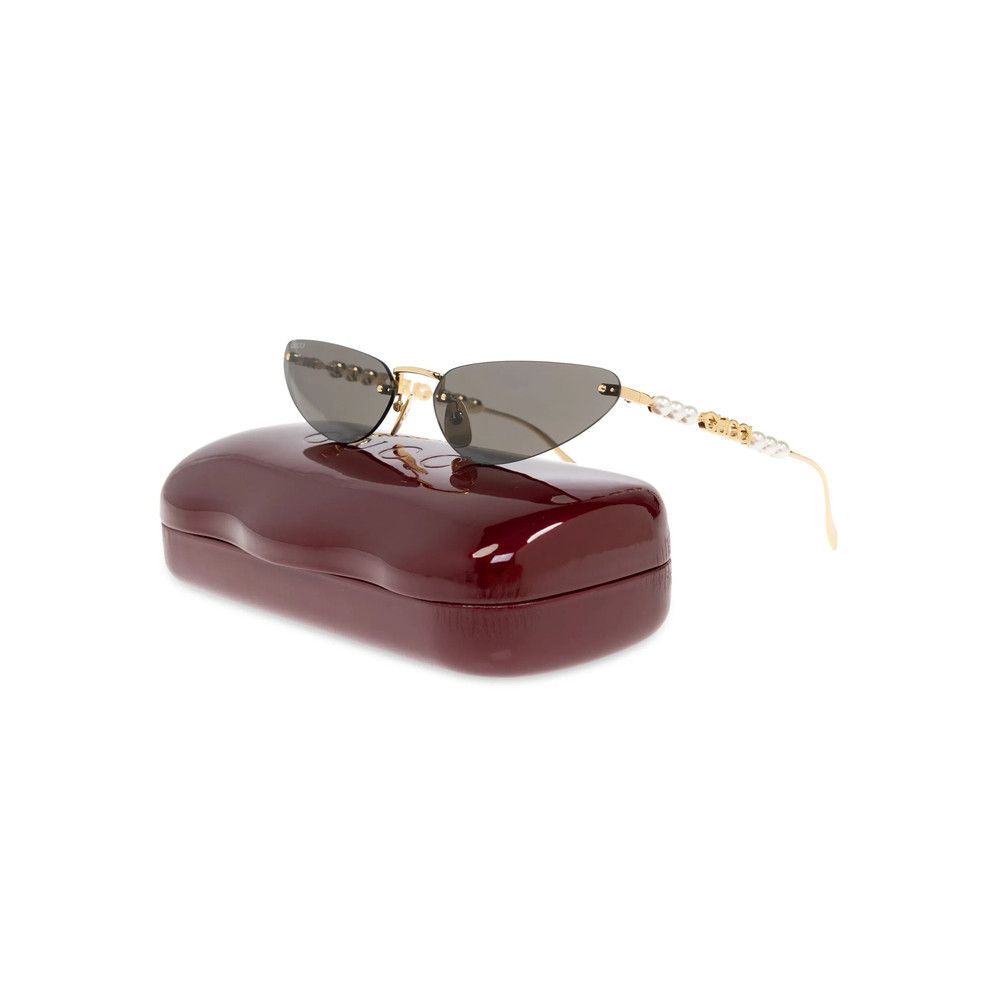 Gucci Gucci GOLD Sunglasses Size ONE SIZE - 3 Thumbnail