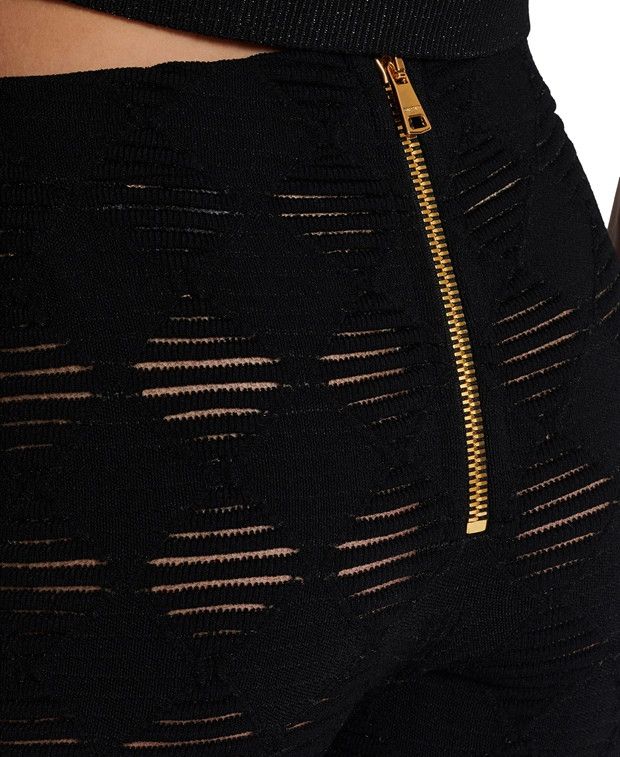 Balmain Leggings Size 34" / US 12 / IT 48 - 2 Thumbnail