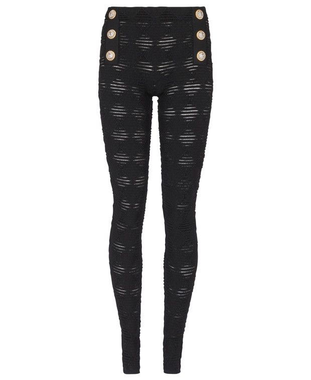 Balmain Leggings Size 36" / US 14 / IT 50 - 4 Thumbnail