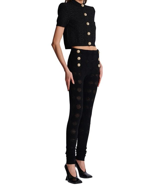 Balmain Leggings Size 36" / US 14 / IT 50 - 5 Thumbnail