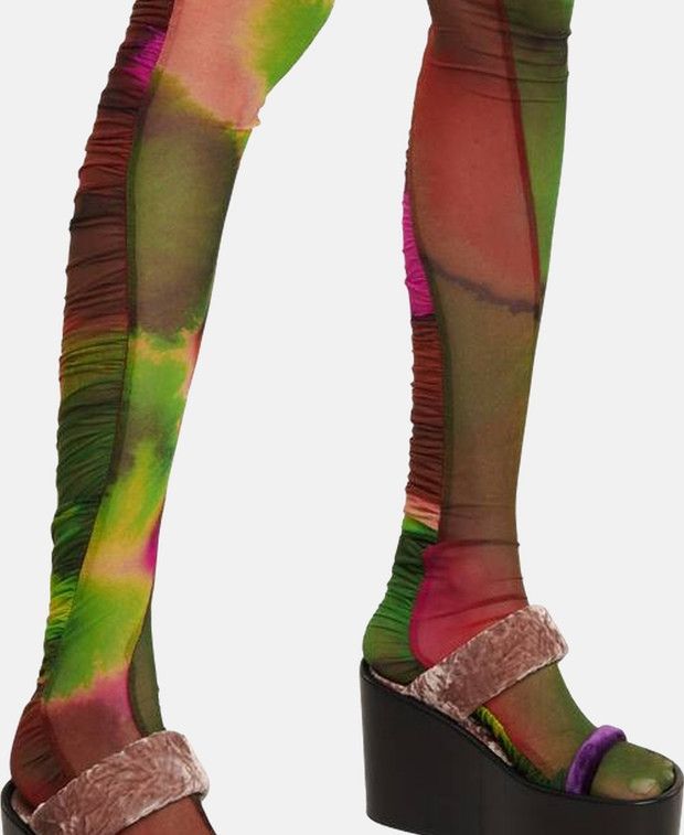 Dries Van Noten Leggings Size 25" / US 0 / IT 36 - 3 Thumbnail