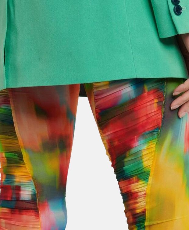 Dries Van Noten Leggings Size 25" / US 0 / IT 36 - 3 Thumbnail