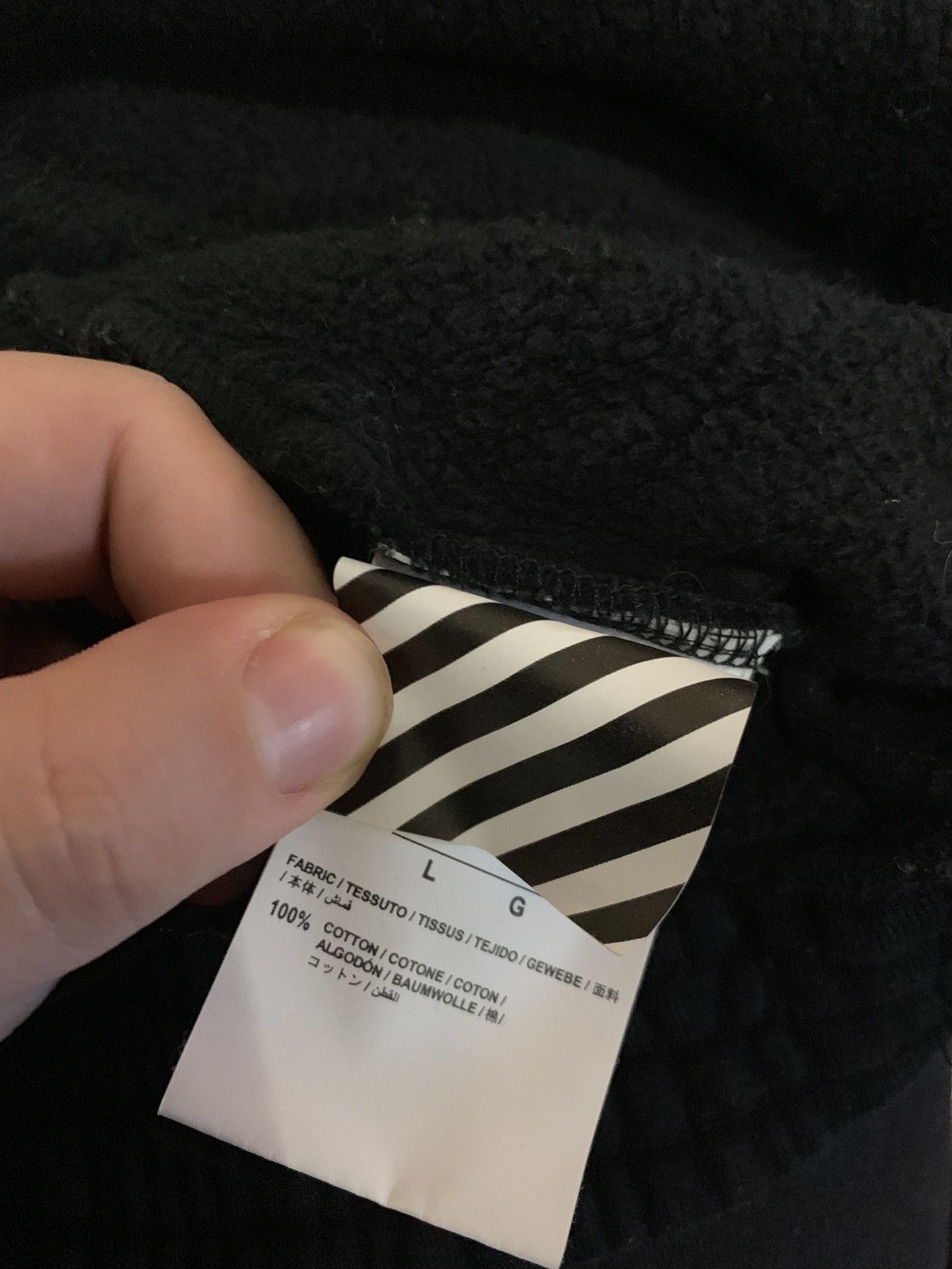 Off-White seeing things hoodie Size US L / EU 52-54 / 3 - 3 Preview