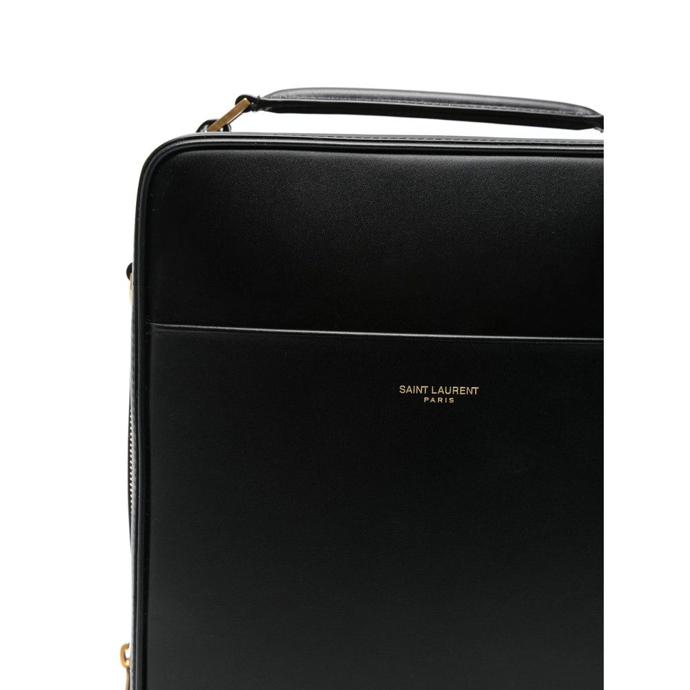 Saint Laurent Paris Saint Laurent BLACK Shoulder Bags Size ONE SIZE - 2 Thumbnail