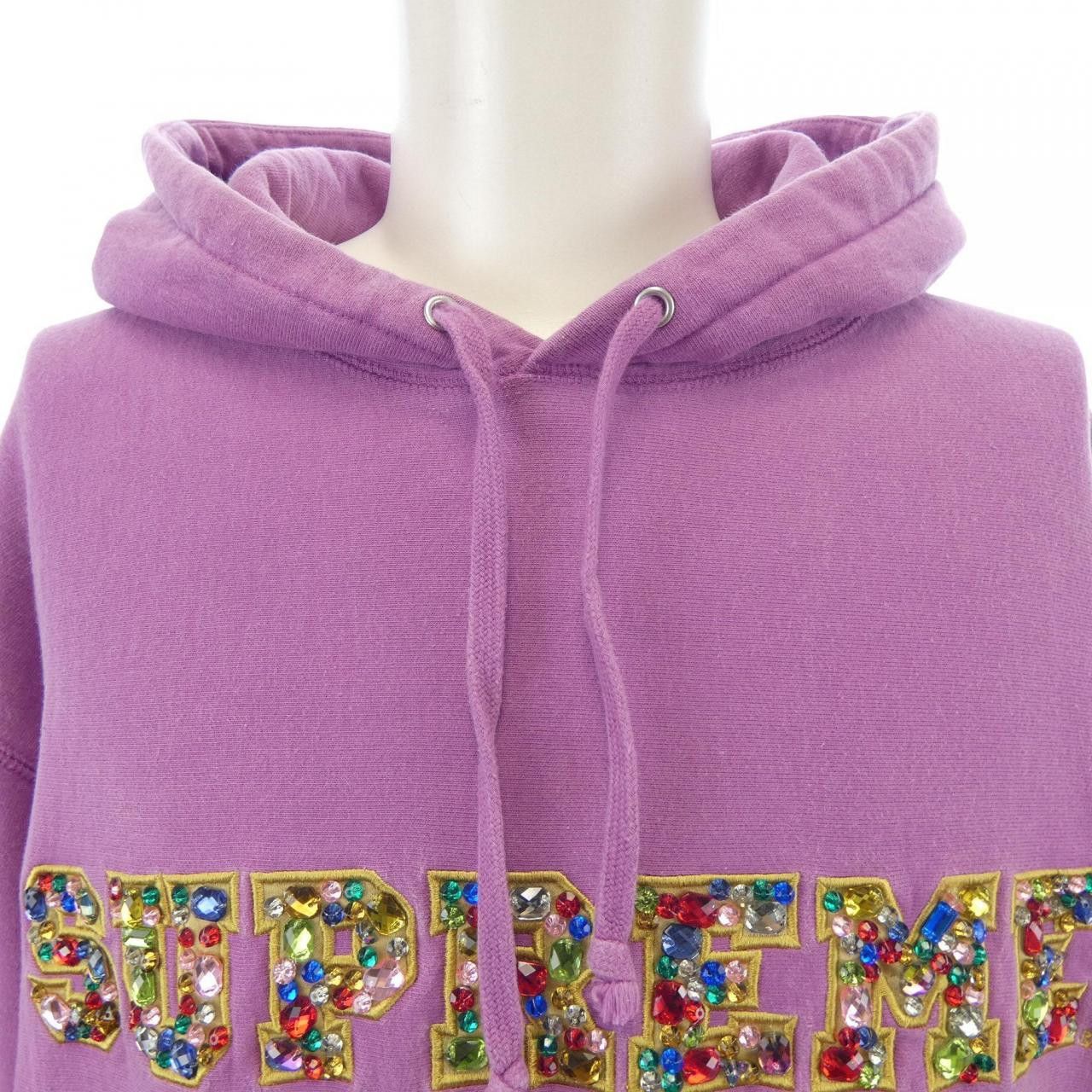Supreme Supreme Supreme JEWELS HOODED SWEATS Hoodie Cotton Sweatshirts & Hoodies DUTY FREE for USA Size ONE SIZE - 5 Thumbnail