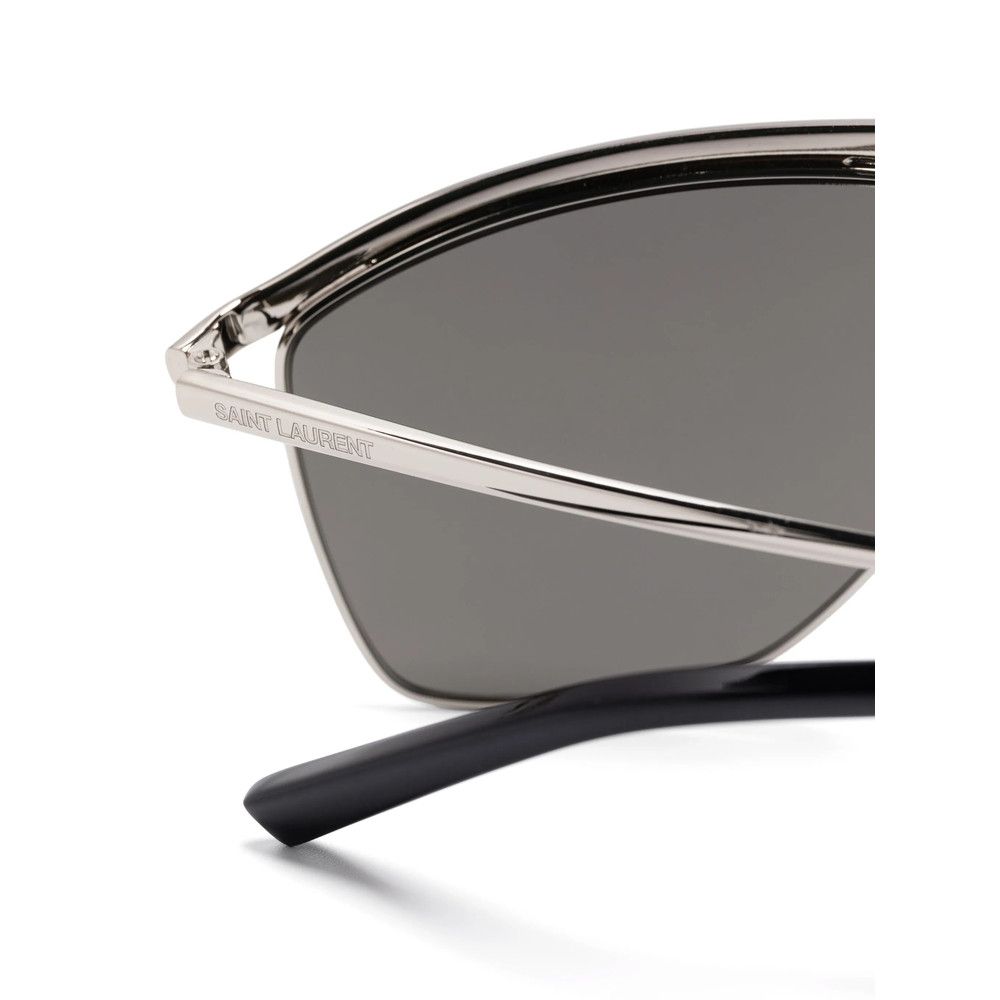 Saint Laurent Paris Saint Laurent SILVER Sunglasses Size ONE SIZE - 2 Thumbnail