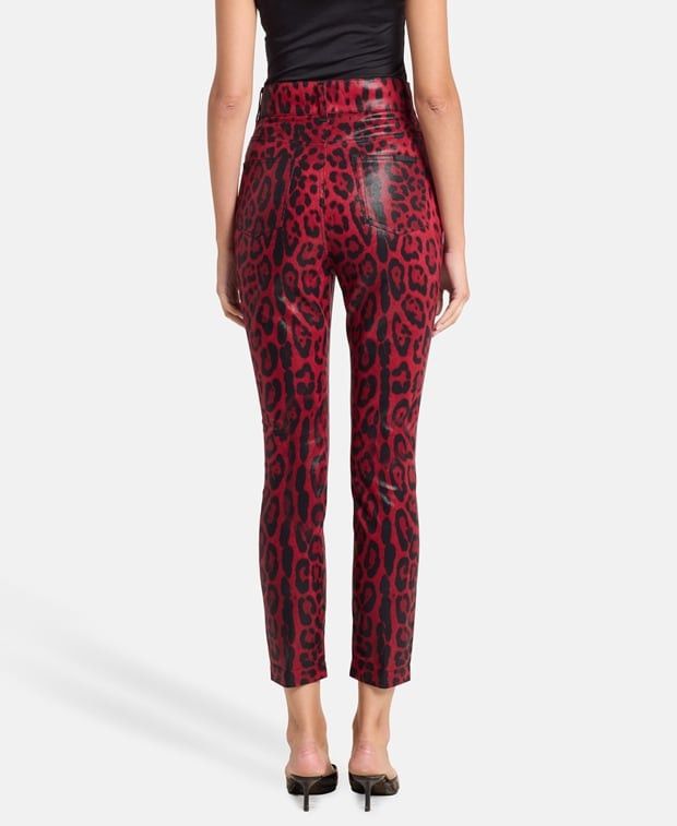 Dolce & Gabbana Leather-look trousers Size 32" / US 10 / IT 46 - 2 Thumbnail