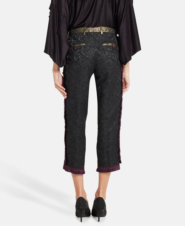Dolce & Gabbana Cropped trousers Size 38" / US 16 / IT 52 - 2 Thumbnail