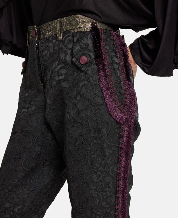 Dolce & Gabbana Cropped trousers Size 38" / US 16 / IT 52 - 3 Thumbnail