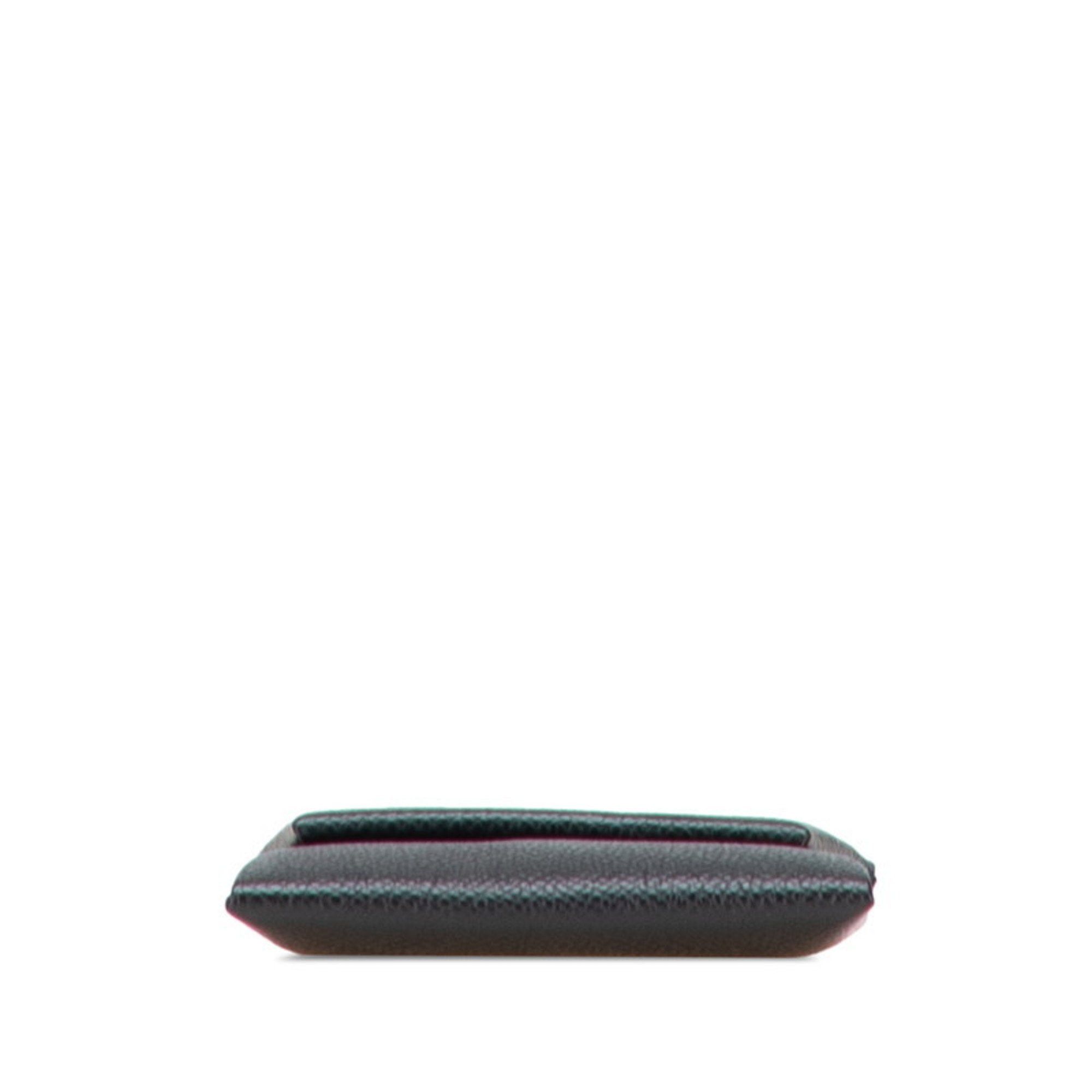 Hermes Hermès Bastia Wallet/Coin Case Black Epsom Leather Women's HERMES Size ONE SIZE - 3 Thumbnail