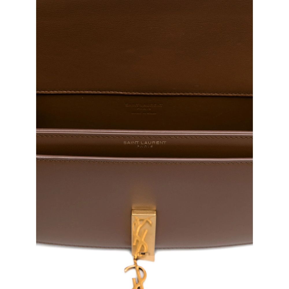 Saint Laurent Paris Saint Laurent BROWN Shoulder Bags Size ONE SIZE - 3 Thumbnail
