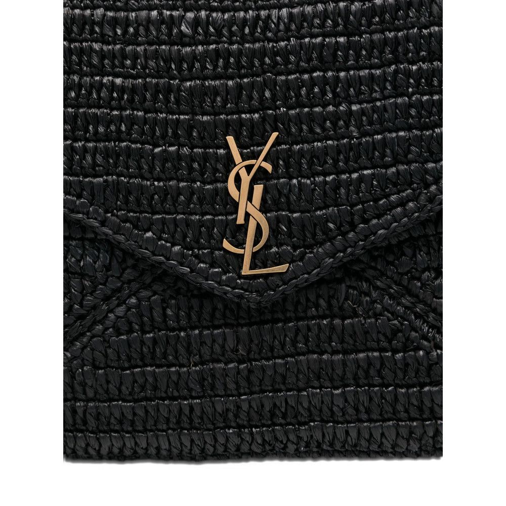 Saint Laurent Paris Saint Laurent BLACK Clutch Bags Size ONE SIZE - 3 Thumbnail