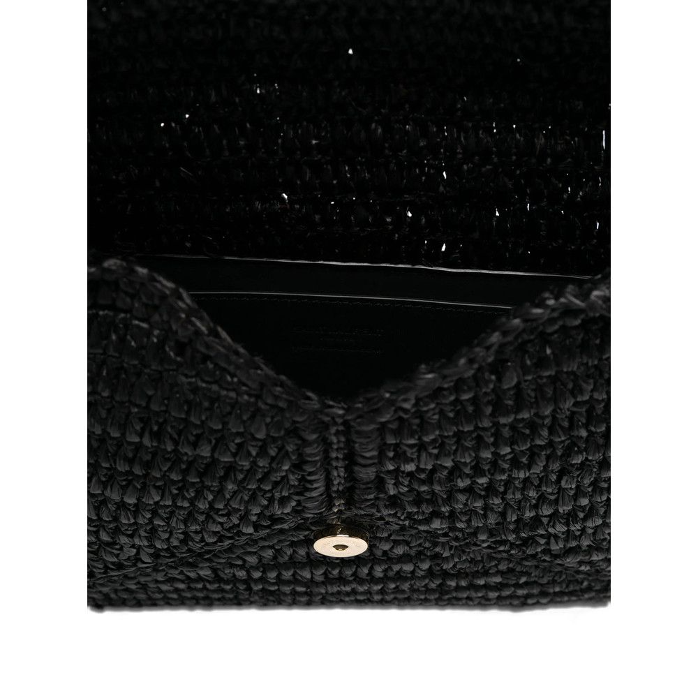 Saint Laurent Paris Saint Laurent BLACK Clutch Bags Size ONE SIZE - 2 Thumbnail