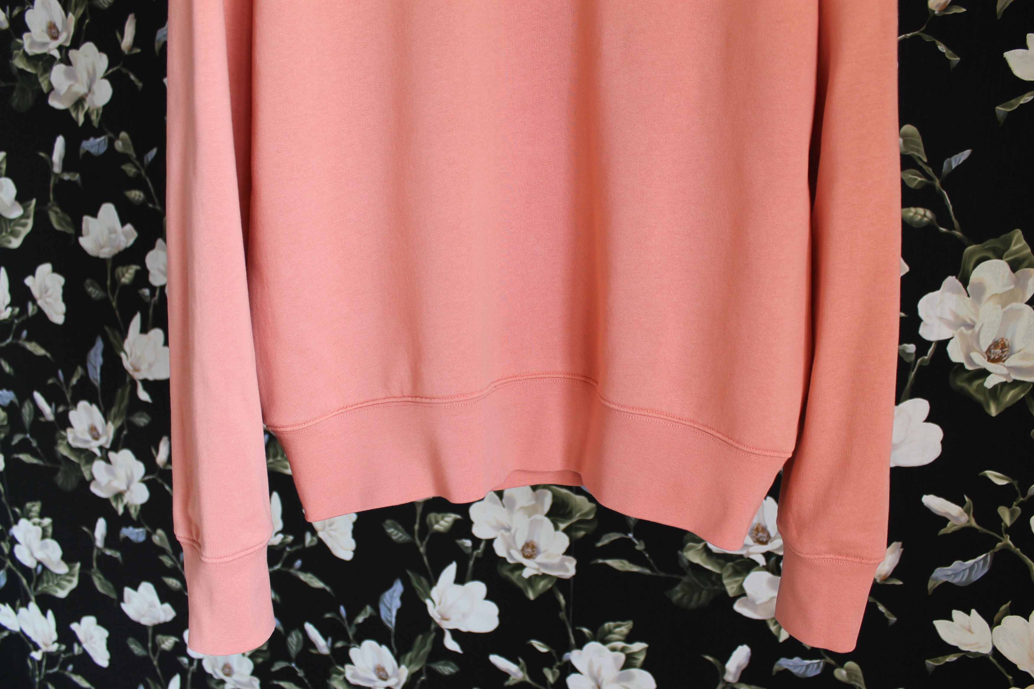 Acne Studios Casey Burnt Coral Cotton Sweatshirts Size US L / EU 52-54 / 3 - 3 Thumbnail