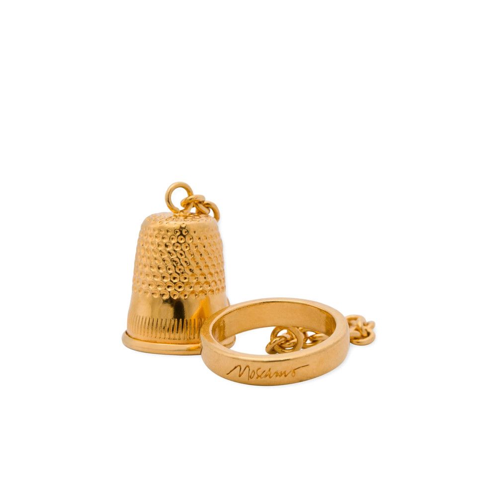Moschino Moschino GOLD Rings Size ONE SIZE - 2 Thumbnail