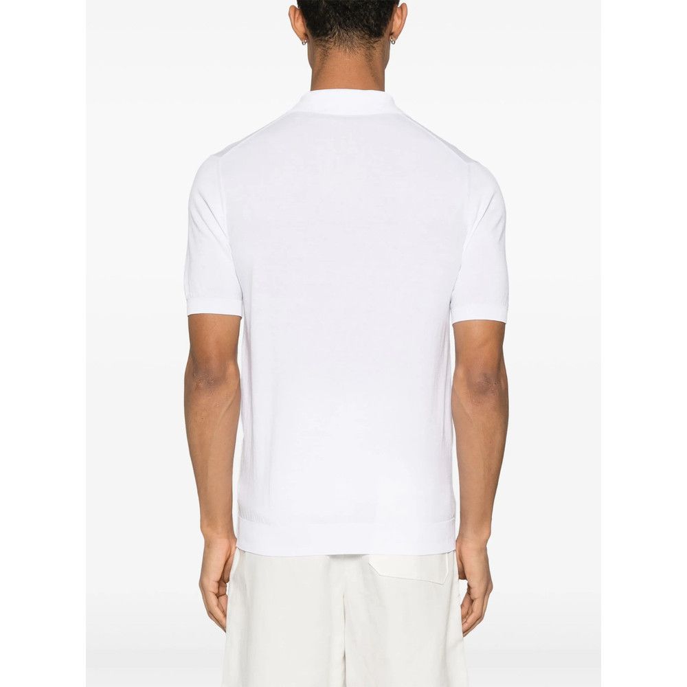 Fedeli Fedeli WHITE Polo Shirts Size US XXL / EU 58 / 5 - 4 Thumbnail