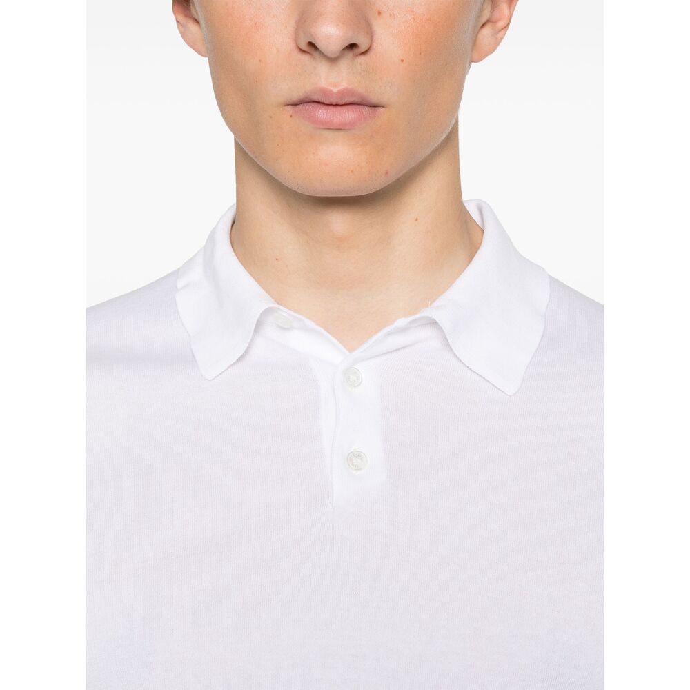 Fedeli Fedeli WHITE Polo Shirts Size US XXL / EU 58 / 5 - 2 Thumbnail
