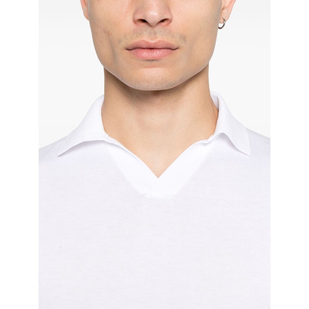 Fedeli Fedeli WHITE Polo Shirts Size US XXL / EU 58 / 5 - 3 Thumbnail