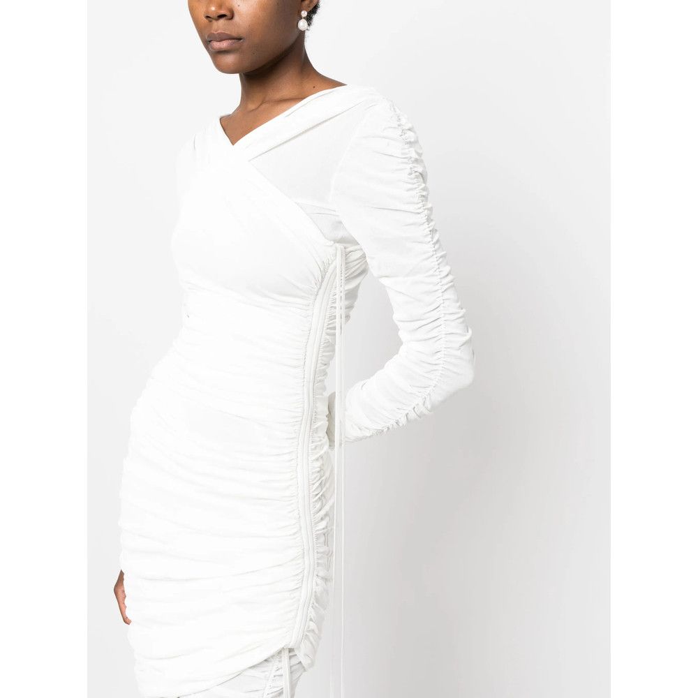KHAITE Khaite WHITE Dresses - Cocktail & Party Dresses Size S / US 4 / IT 40 - 3 Thumbnail
