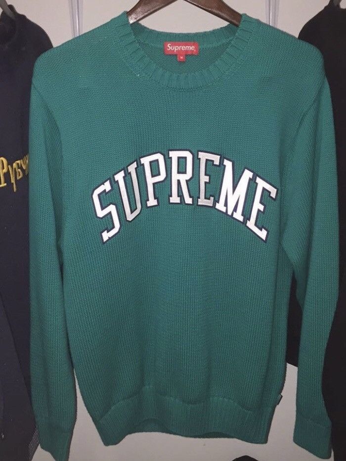 Supreme Tackle Twill Sweater | Grailed