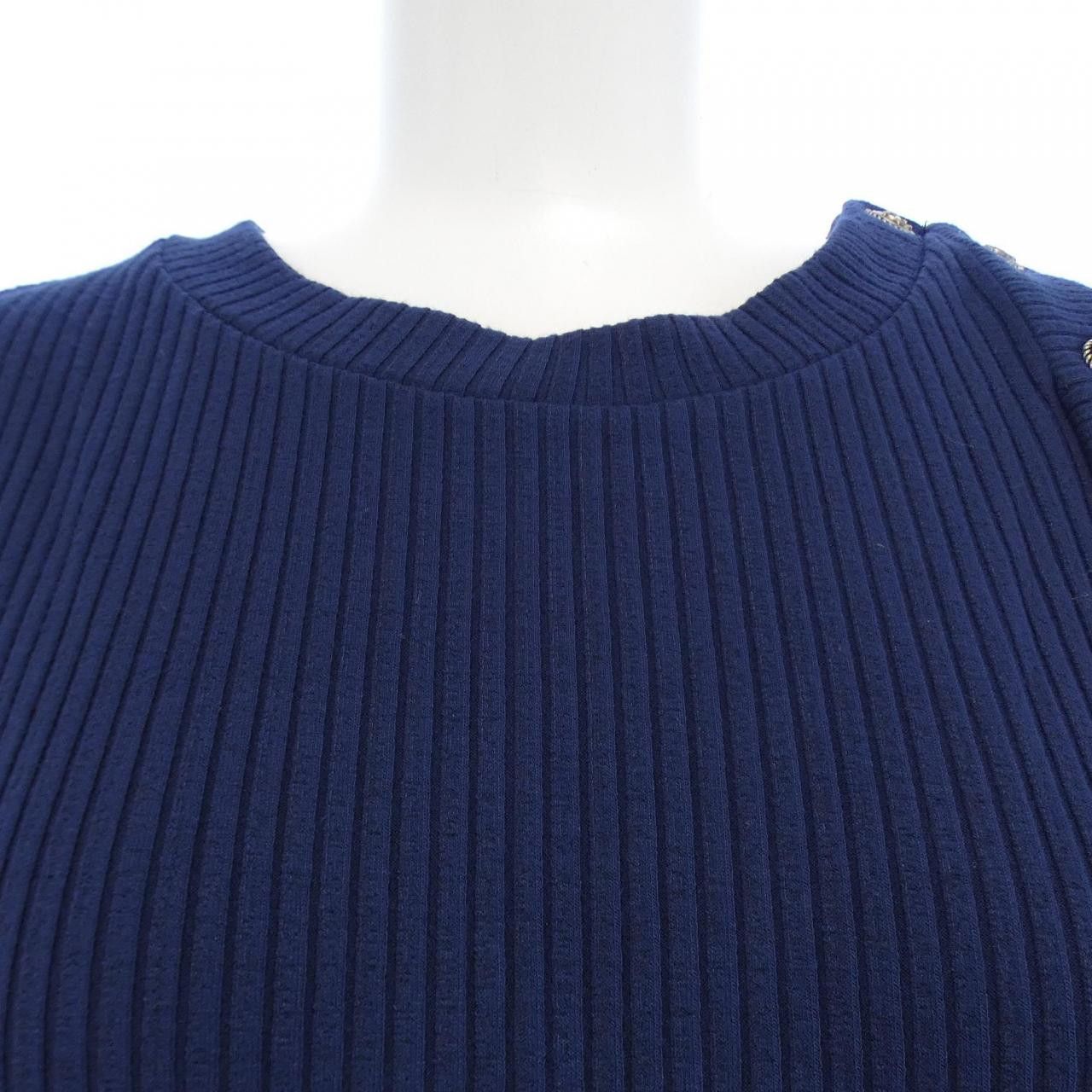 Chanel Chanel P59079V40761 Knit Cotton Tops P59079V40761 DUTY FREE for USA