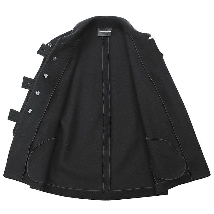 Armani Armani Emporio Armani Virgin Wool Short Coat Others Outerwear DUTY FREE for USA Size ONE SIZE - 6 Thumbnail