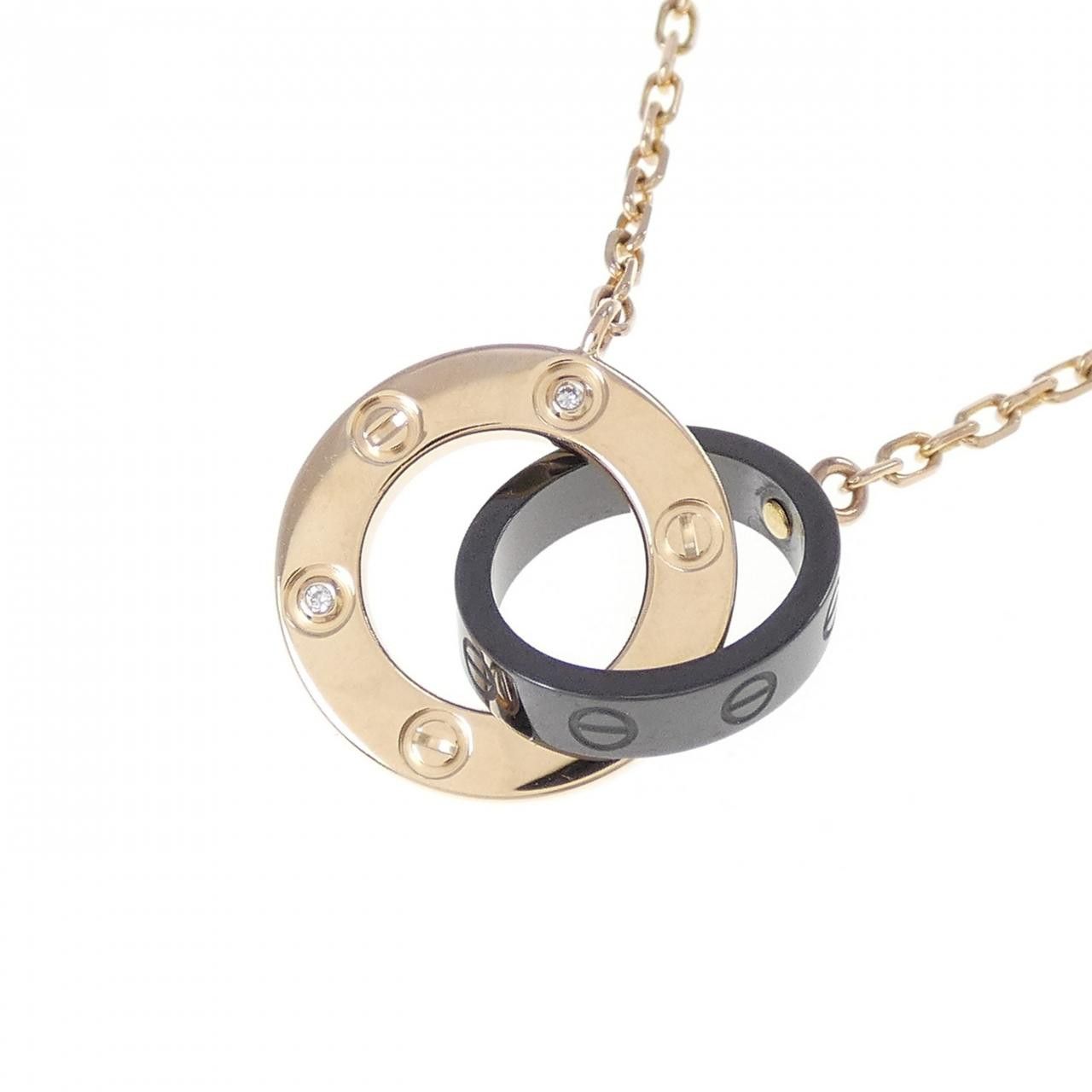 Cartier Cartier Cartier Love 750 Pink Gold Necklace Metal Necklace B7216200 DUTY FREE for USA Size ONE SIZE - 3 Thumbnail