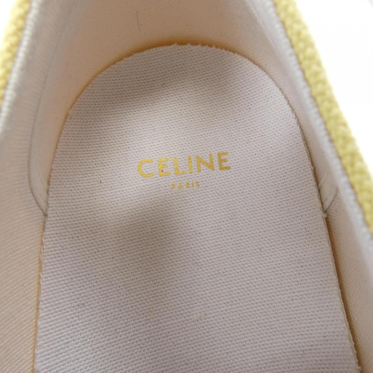Celine Celine Celine Canvas Calfskin Sneakers Canvas Shoes 346272220C DUTY FREE for USA Size ONE SIZE - 6 Thumbnail