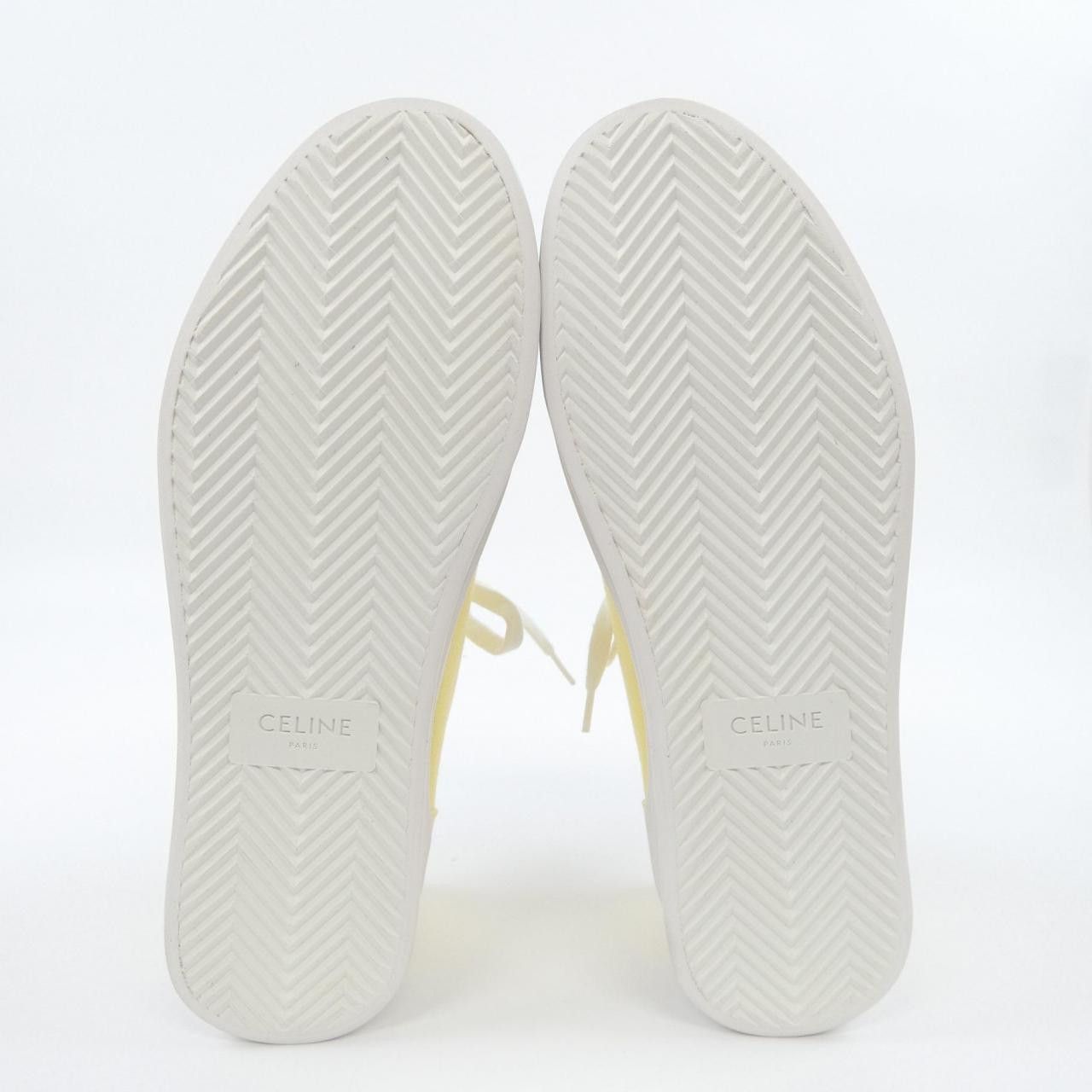 Celine Celine Celine Canvas Calfskin Sneakers Canvas Shoes 346272220C DUTY FREE for USA Size ONE SIZE - 4 Thumbnail