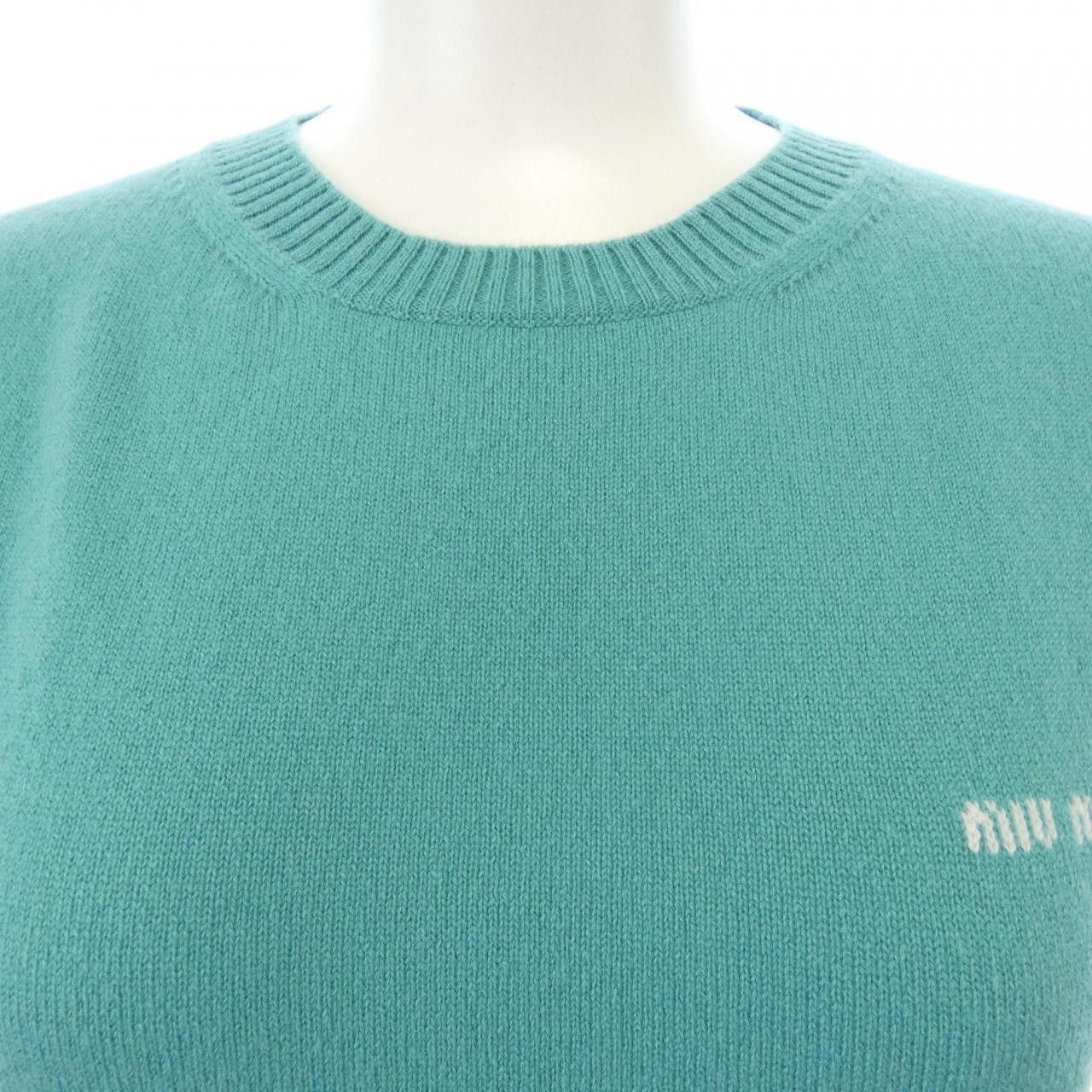 Miu Miu Miu Miu Miu Miu 100% Cashmere Knit Others Tops MML842 S232 13S1 DUTY FREE for USA Size ONE SIZE - 5 Thumbnail