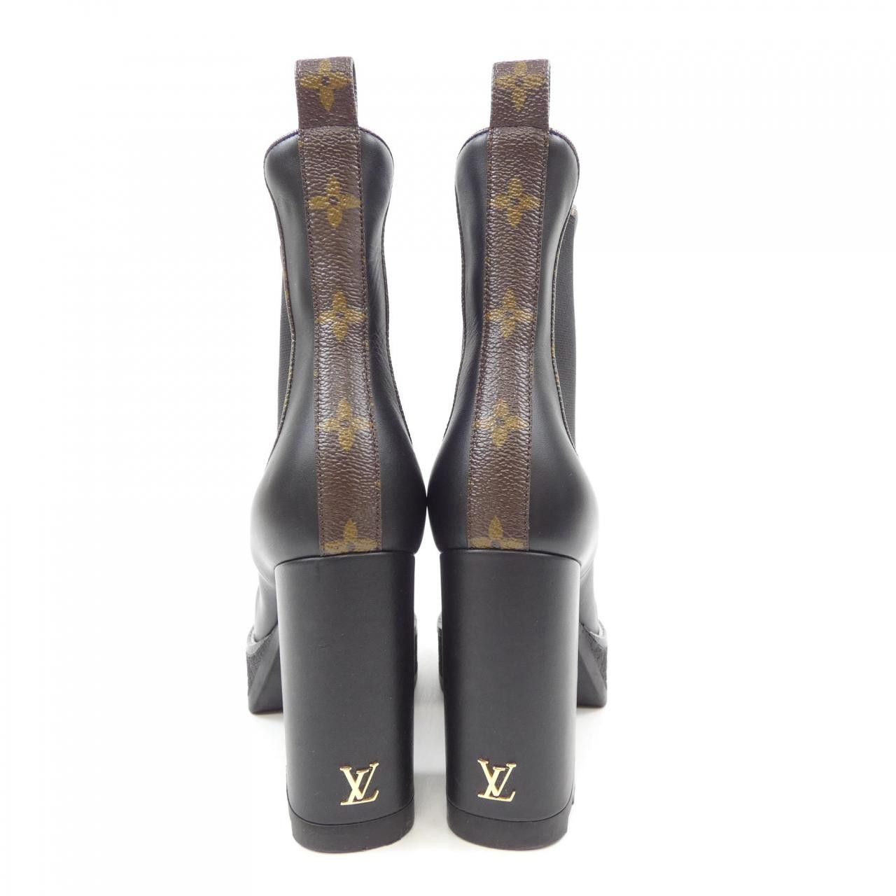 Louis Vuitton Louis Vuitton Louis Vuitton LV Bobourg Line Boots Leather Shoes DUTY FREE for USA Size ONE SIZE - 5 Thumbnail