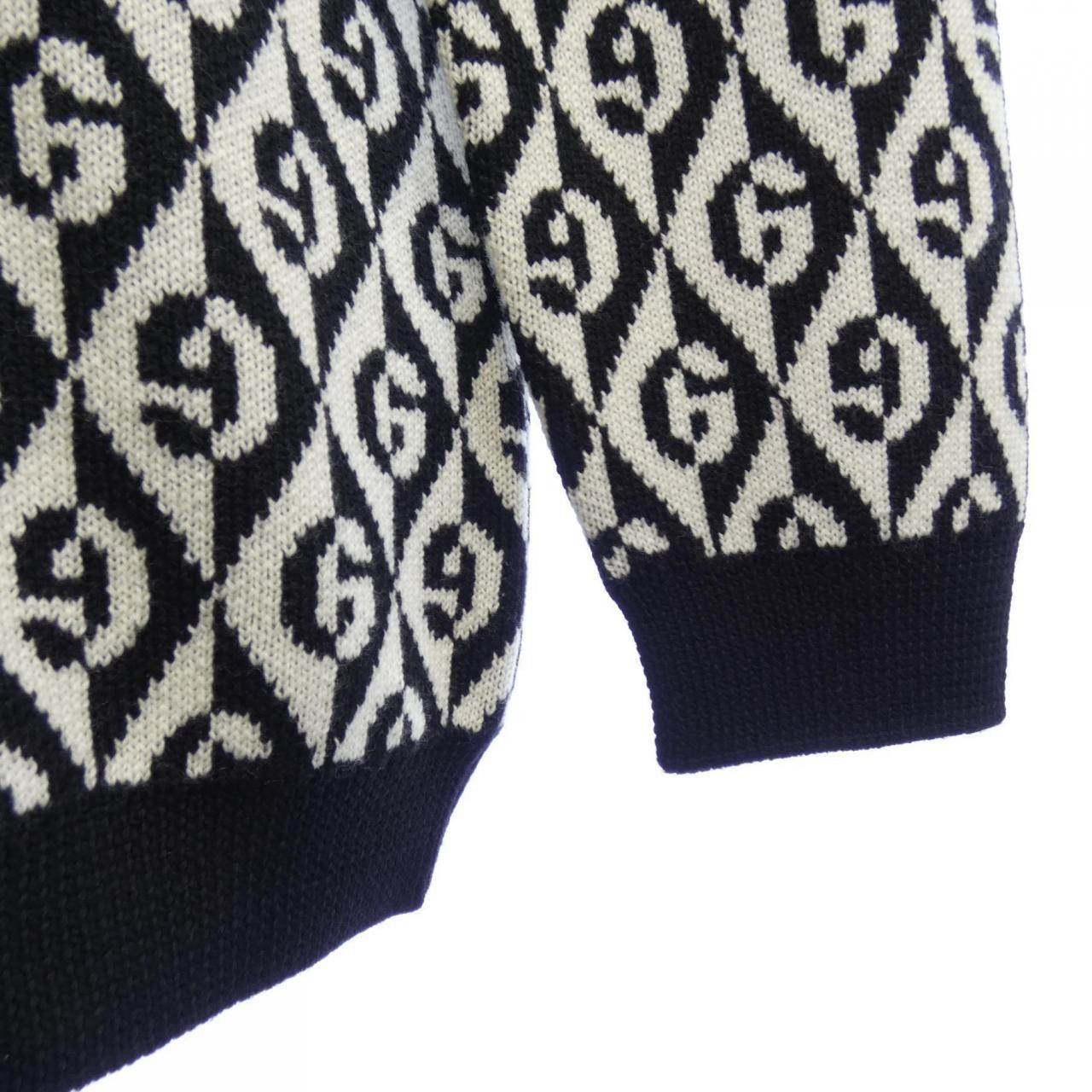Gucci Gucci Gucci Knit Sweater Cotton Tops 595512-XKA0Y DUTY FREE for USA Size ONE SIZE - 6 Thumbnail