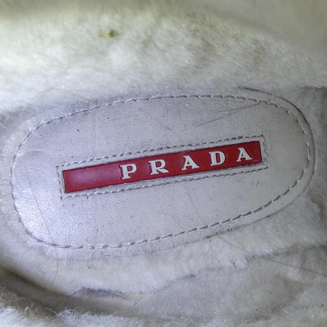 Prada Prada Prada Shearling Boots Natural Material Shoes DUTY FREE for USA Size ONE SIZE - 6 Thumbnail