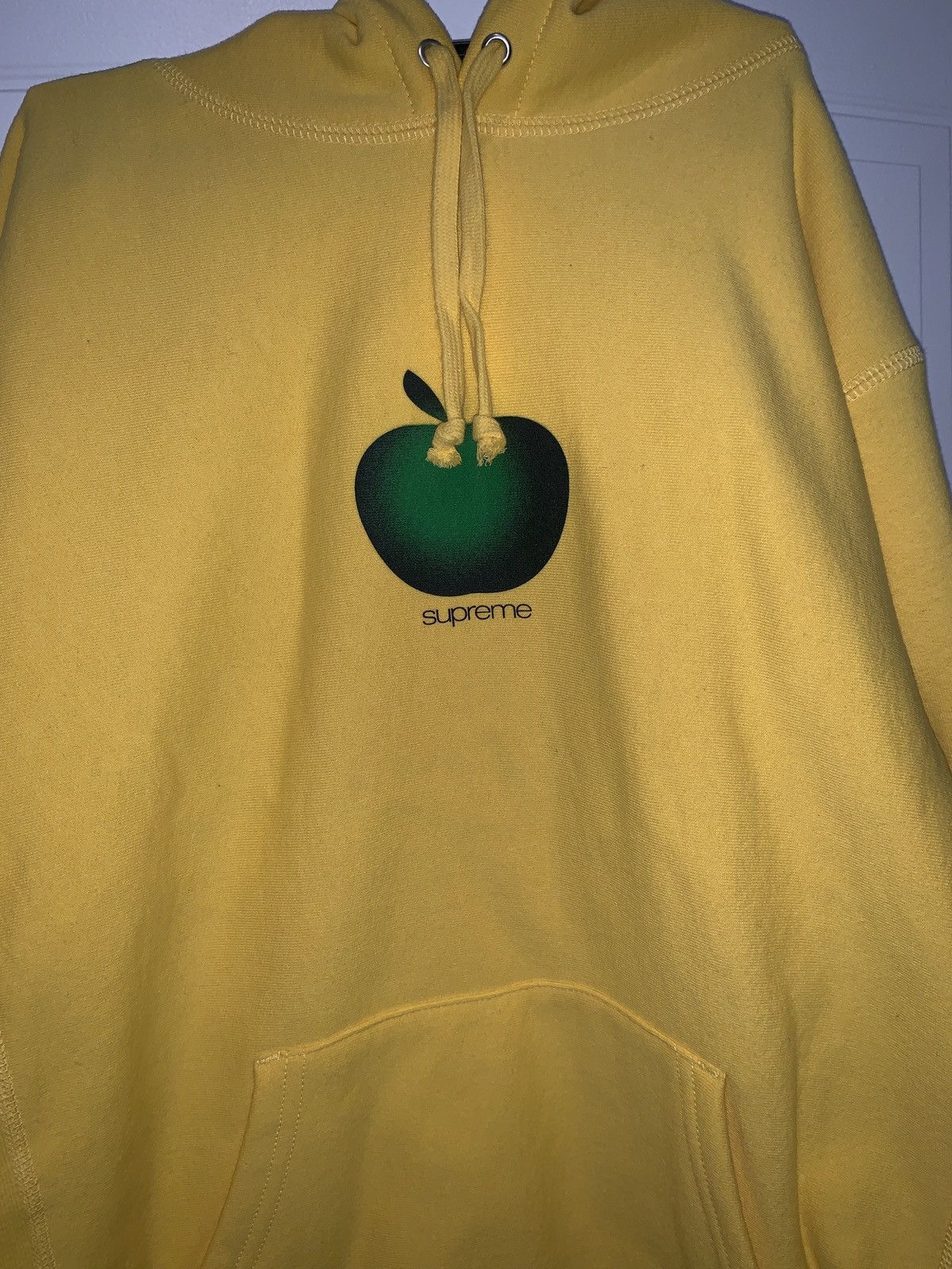 Supreme apple hooded sweatshirt sale