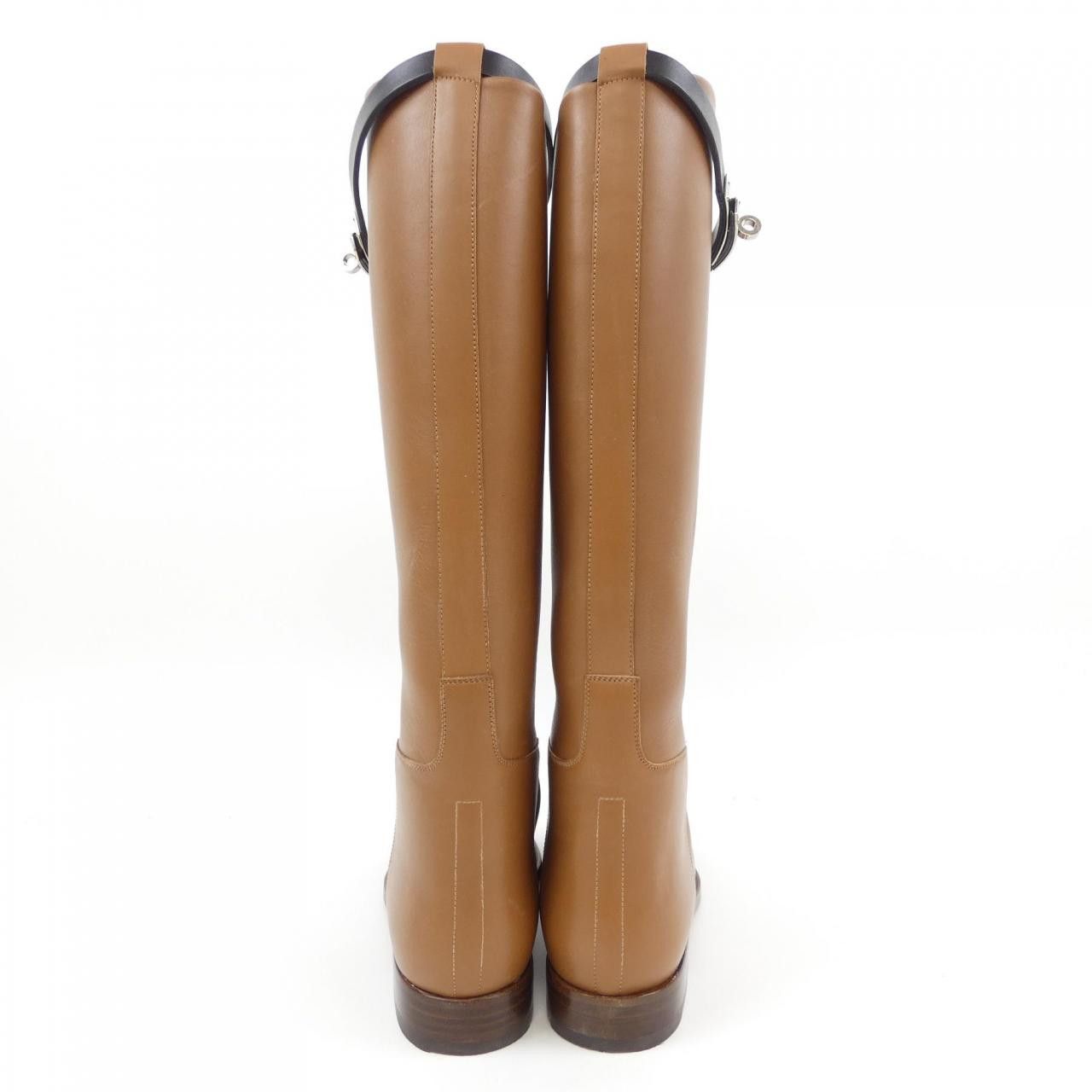 Hermes Hermes Hermes Box Calf Long Boots Leather Shoes DUTY FREE for USA Size ONE SIZE - 5 Thumbnail