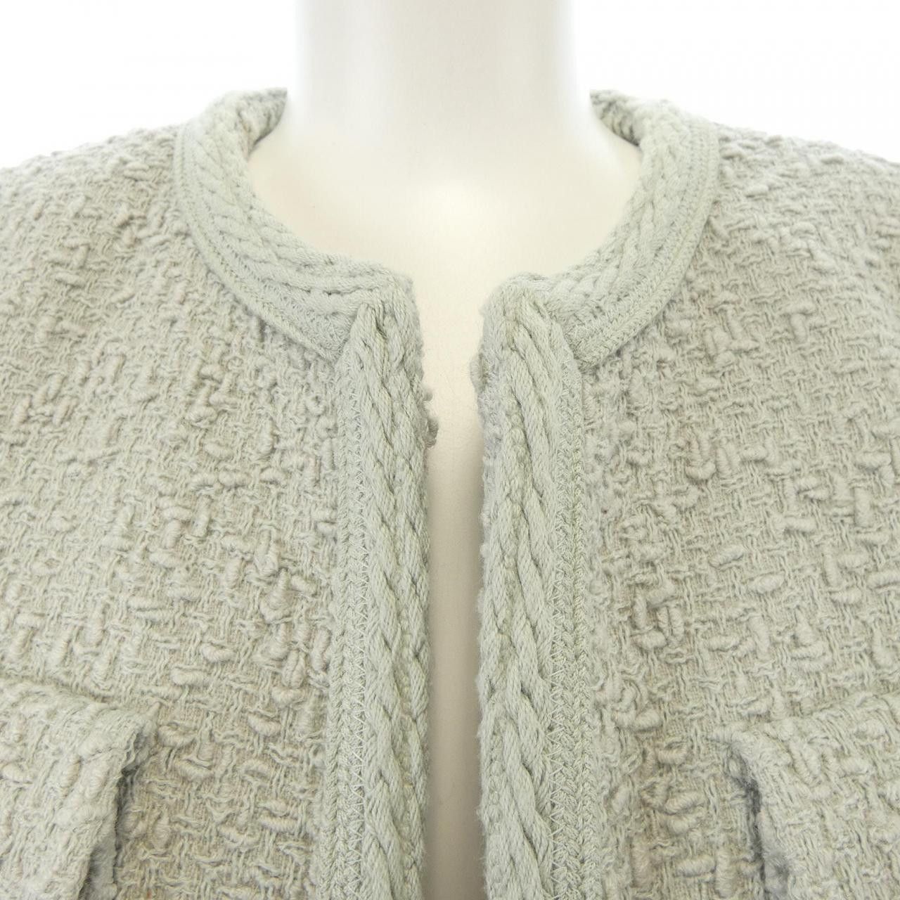 Celine Celine Celine Collarless Jacket Others Outerwear 2V55Q435T DUTY FREE for USA Size ONE SIZE - 5 Thumbnail
