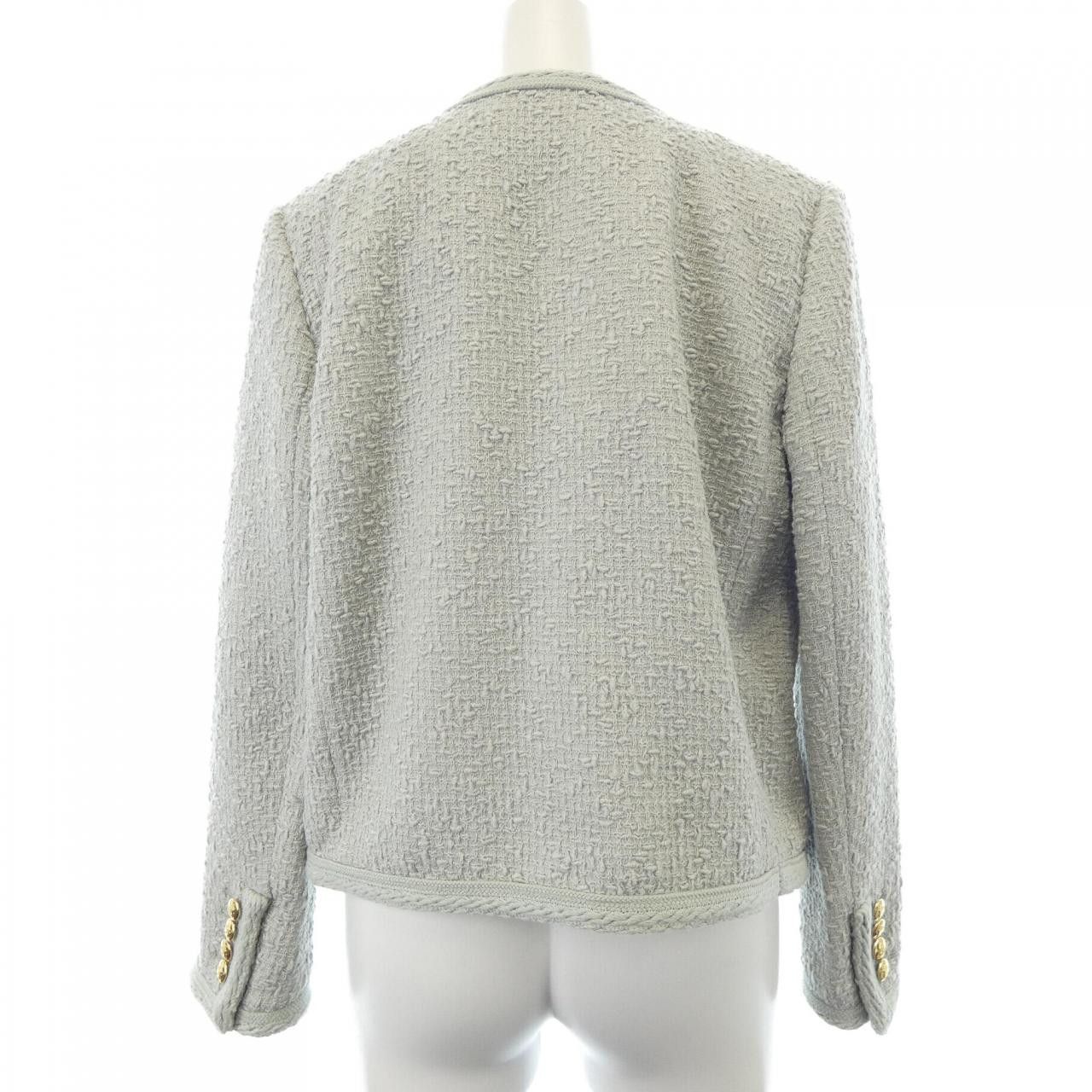 Celine Celine Celine Collarless Jacket Others Outerwear 2V55Q435T DUTY FREE for USA Size ONE SIZE - 2 Thumbnail