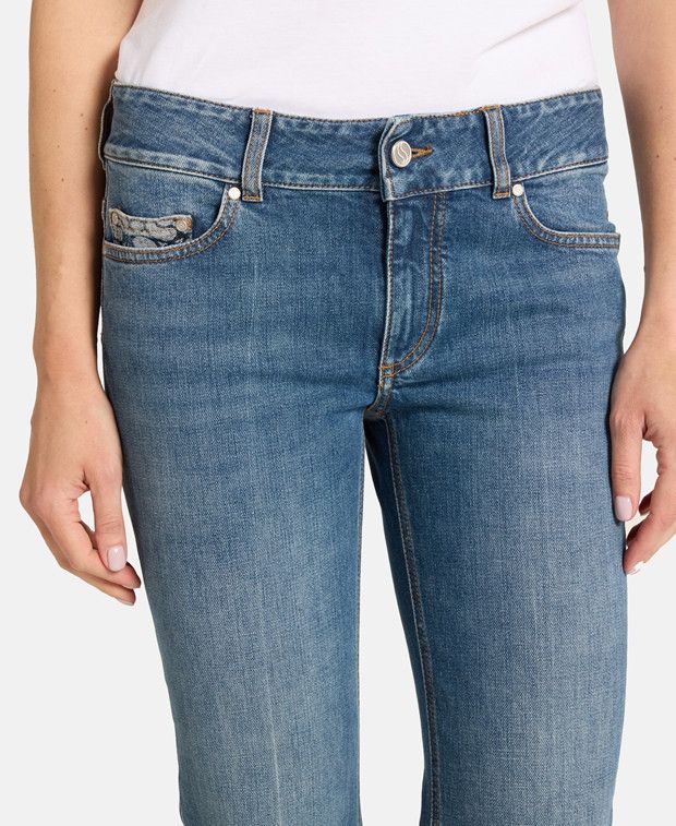 Stella McCartney Straight leg jeans Size 24" / US 00 / IT 34 - 3 Thumbnail