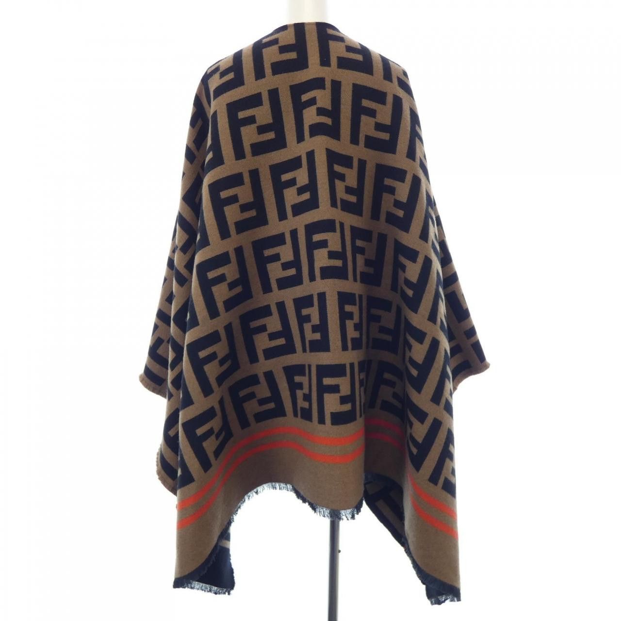 Fendi Fendi Fendi FXX636 A3Q1 Cape Others Outerwear FXX636A3Q1 DUTY FREE for USA Size ONE SIZE - 2 Thumbnail