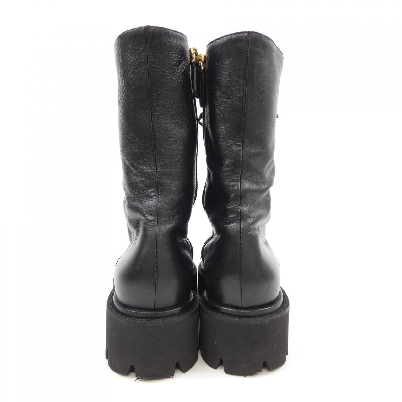 Chanel Chanel Chanel G38217Y55662 Boots Leather Shoes G38217Y55662 DUTY FREE for USA Size ONE SIZE - 5 Thumbnail