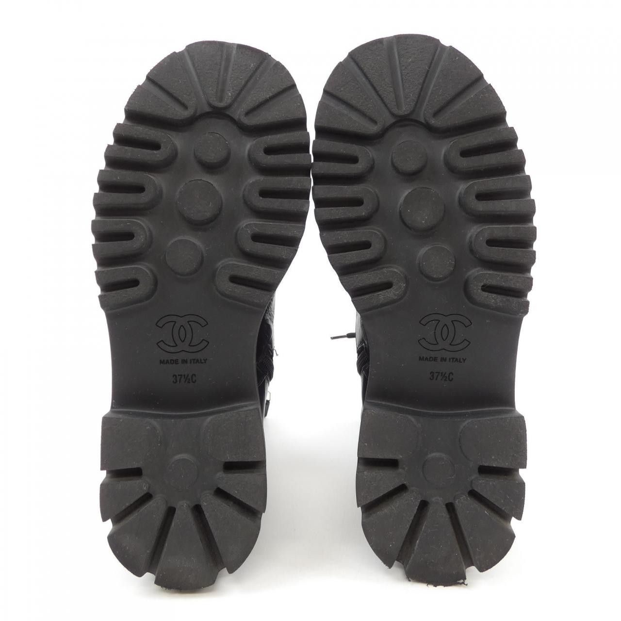 Chanel Chanel Chanel G38217Y55662 Boots Leather Shoes G38217Y55662 DUTY FREE for USA Size ONE SIZE - 4 Thumbnail