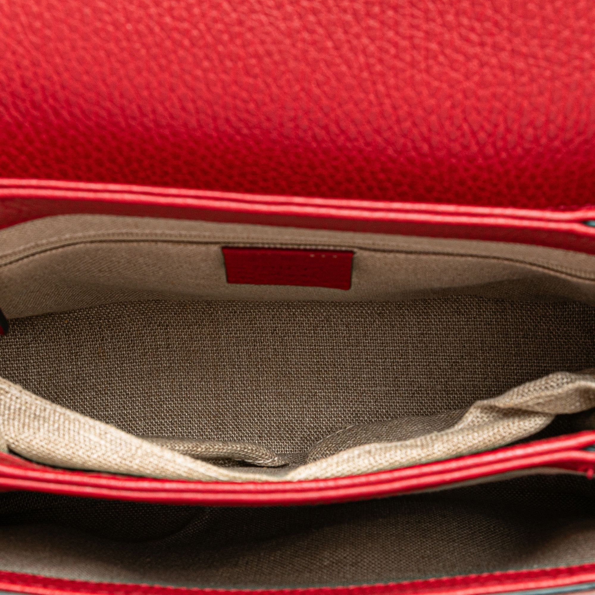 Gucci Gucci Small Dollar Calf Interlocking G Satchel Size ONE SIZE - 4 Thumbnail