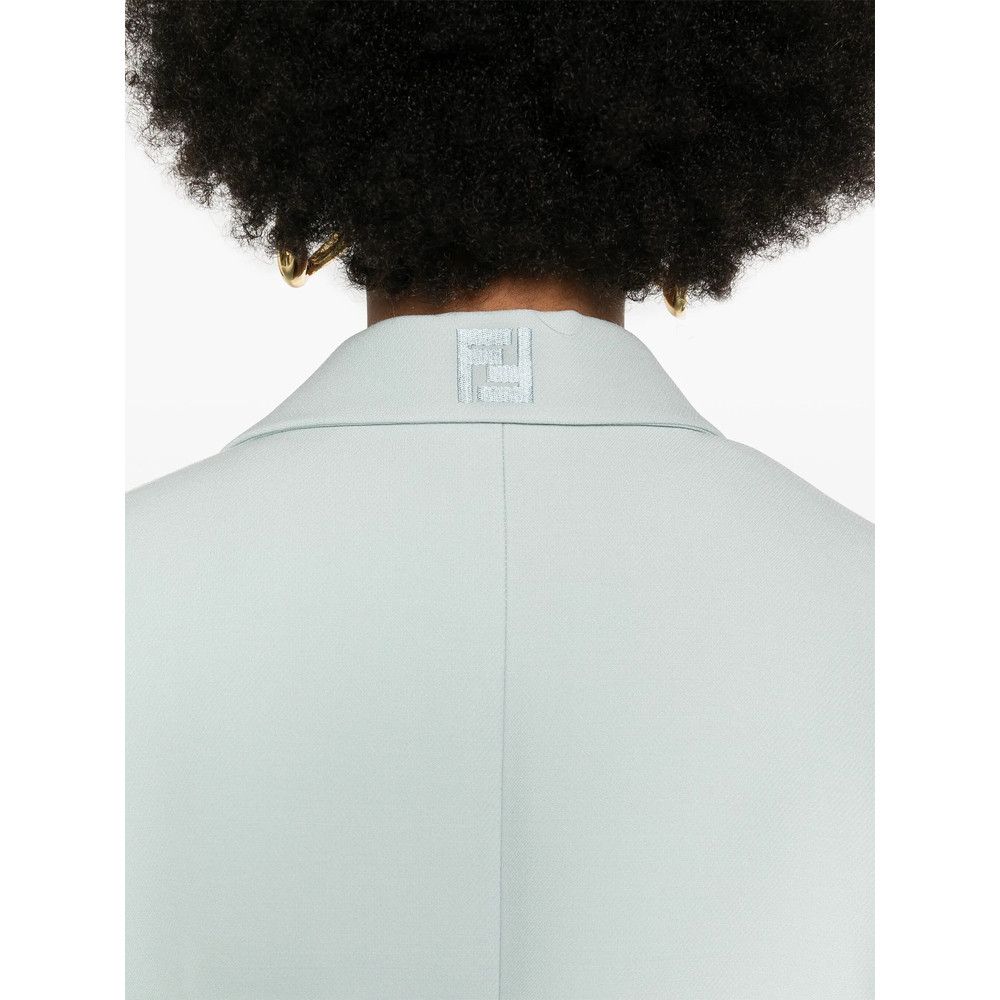 Fendi Fendi BLUE Jackets - Blazers Size S / US 4 / IT 40 - 4 Thumbnail