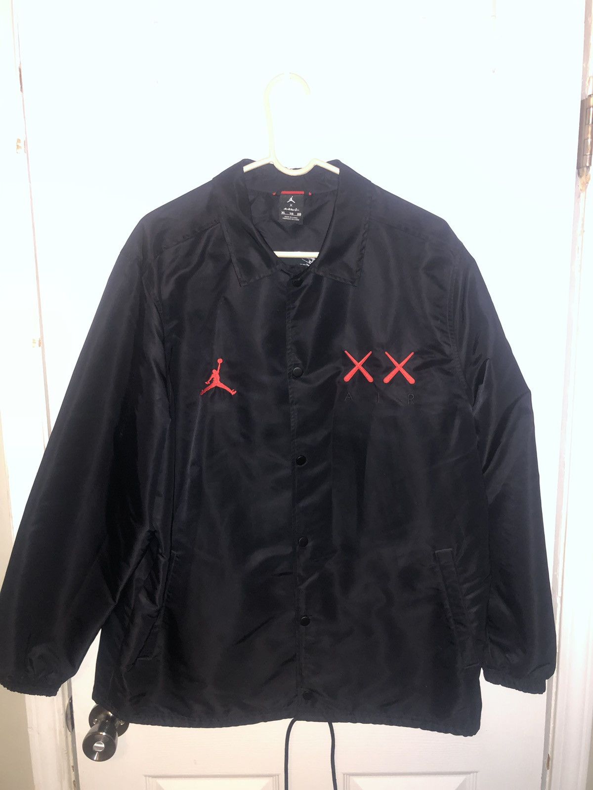 Jordan Brand Kaws x Jordan Satin Coaches Jacket | Grailed